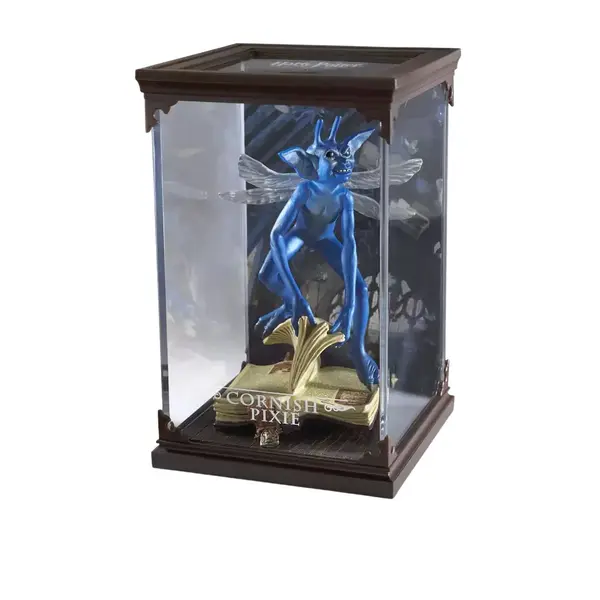 Figurina de colectie DEPOX , Cornish Pixie, seria Harry Potter, 17 cm, suport sticla inclus