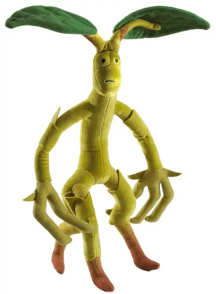 Figurină de plus Noble Collection Movies: Fantastic Beasts - Bowtruckle, 35 cm