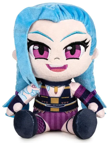 Figurină de pluș Play by Play Games: League of Legends - Jinx (Champions), 21 cm