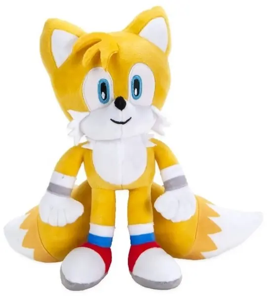 Figurină de pluș SEGA Games: Sonic the Hedgehog - Tails, 30 cm