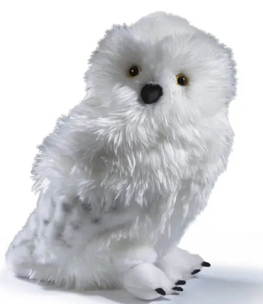 Figurină de plus The Noble Collection Movies: Harry Potter - Hedwig, 25 cm