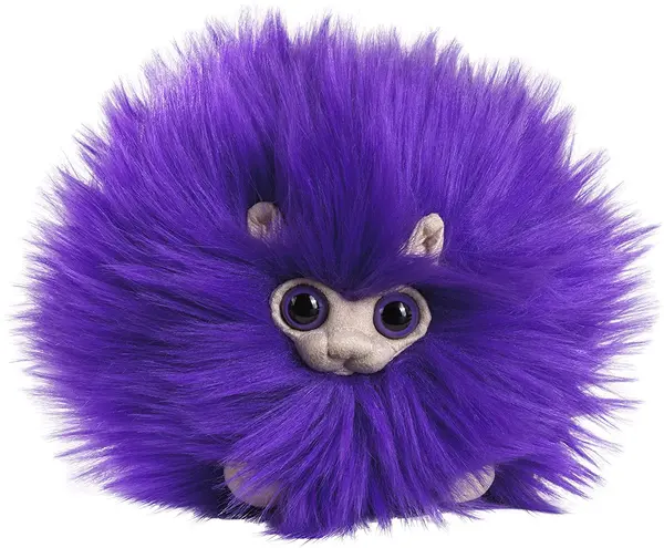 Figurină de plus The Noble Collection Movies: Harry Potter - Purple Pygmy Puff, 15 cm