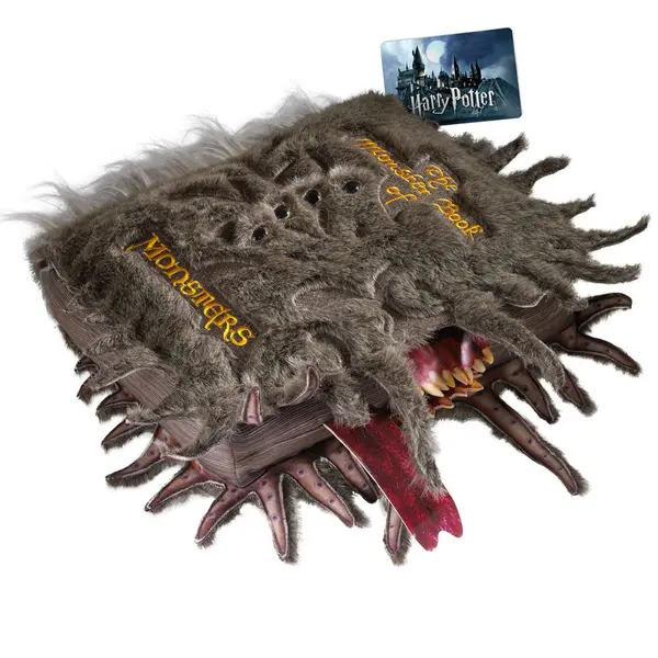 Figurină de plus The Noble Collection Movies: Harry Potter - The Monster Book of Monsters, 30 x 36 cm