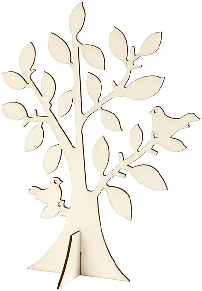 Figurina din lemn Compania Creativ - Lemn