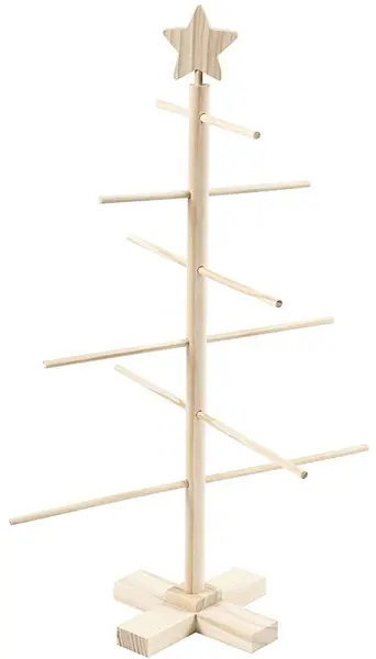 Figurina din lemn pentru decorare Compania Creativ - Brad