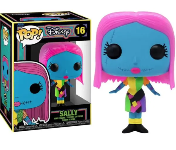 Figurina - Disney - The Nightmare Before Christmas - Blacklight - Sally | Funko