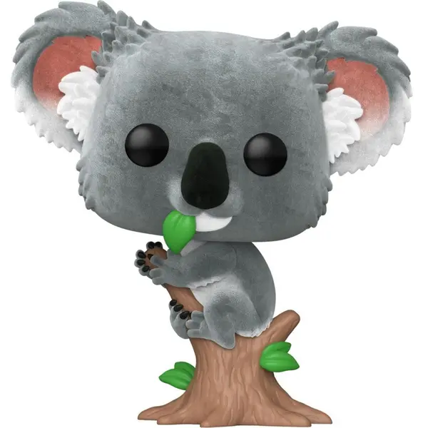 Figurină Funko POP! Animals: Australian Animals - Koala (Flocked) #111