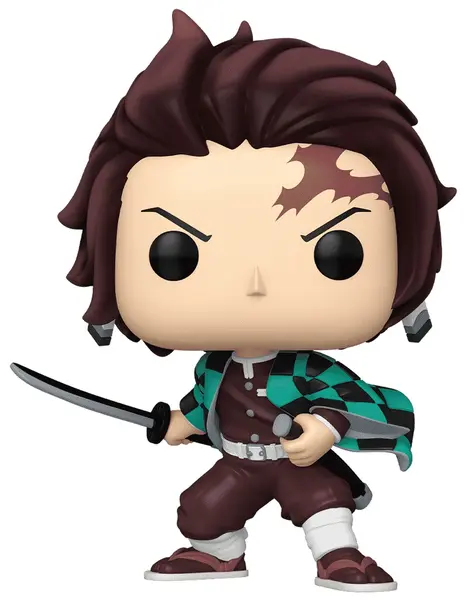 Figurină Funko POP! Animation: Demon Slayer - Tanjiro Kamado #1805, 25 cm