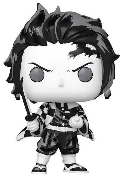 Figurină Funko POP! Animation: Demon Slayer - Tanjiro Kamado (Sumi-Ink) #2190