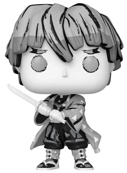 Figurină Funko POP! Animation: Demon Slayer - Zenitsu Agatsuma (Sumi-Ink) #2192