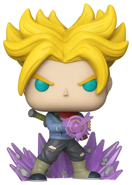 Figurină Funko POP! Animation: Dragon Ball Super - Super Saiyan Trunks (Special Edition) #2198