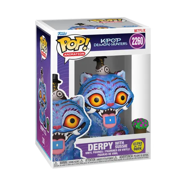 Figurina Funko Pop, Animation, Kpop Demon Hunter, Derpy cu Sussie