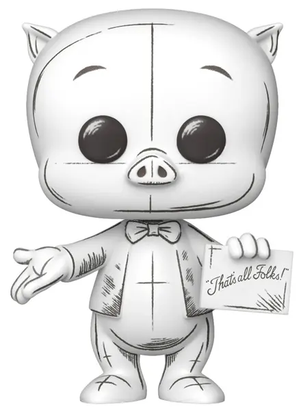 Figurină Funko POP! Animation: Looney Tunes - Porky Pig #2012