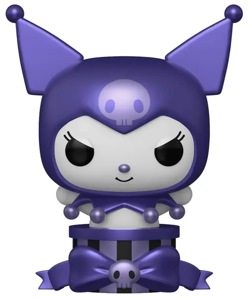 Figurină Funko POP! Animation: Sanrio - Kuromi Gift Metallic (Convention Special Edition) #113