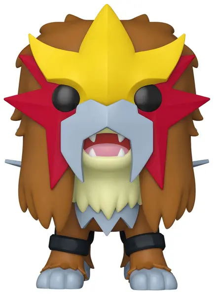 Figurină Funko POP! Games: Pokemon - Entei (Convention Special Edition) #1070, 25 cm