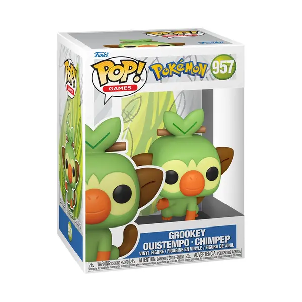 Figurina Funko Pop, Games, Pokemon, Grookey