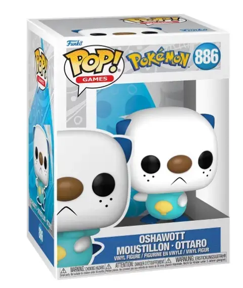 Figurina Funko Pop Games: Pokemon- Oshawott