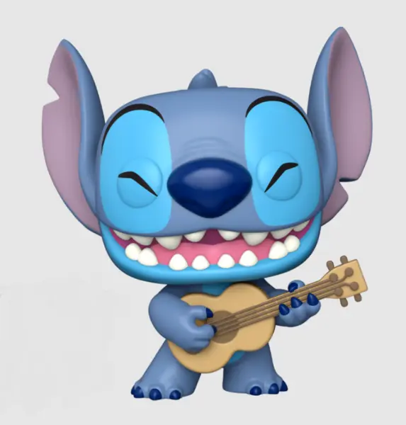 Figurina Funko POP Jumbo - Stitch with Ukelele | Funko