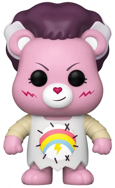 Figurină Funko POP! Movies: Care Bears x Universal Monsters - Cheer Bear Bride of Frankenstein #1626