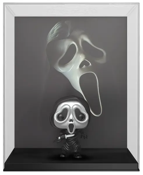 Figurină Funko POP! Movies: Scream - Ghostface (Metallic) #2036