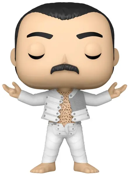 Figurină Funko POP! Rocks: Queen - Freddie Mercury (I was Born to Love you) #375