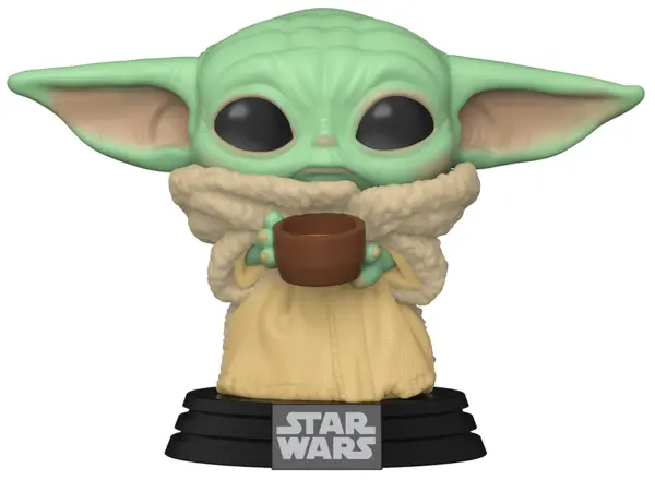 Figurina Funko Pop! Star Wars: The Mandalorian - The Child with cup #378
