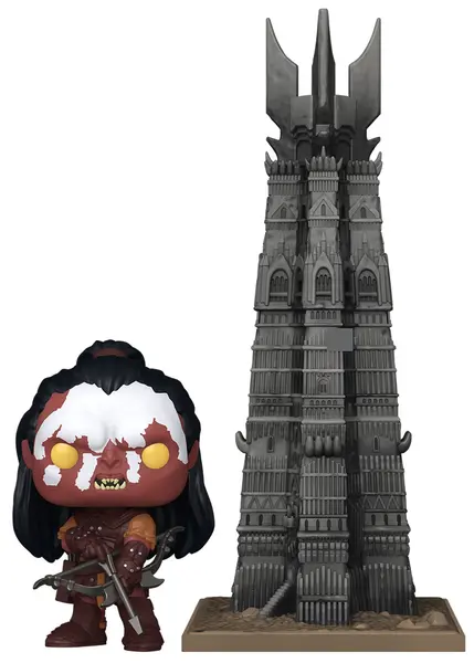 Figurină Funko POP! Town: The Lord of the Rings - Lurtz with Orthanc #02