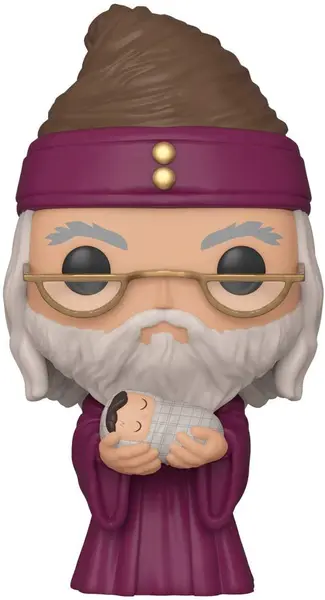 Figurina - Harry Potter - Albus Dumbledore with Baby | Funko
