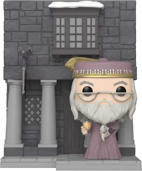 Figurina - Harry Potter - Albus Dumbledore with Hog's Head Inn | Funko