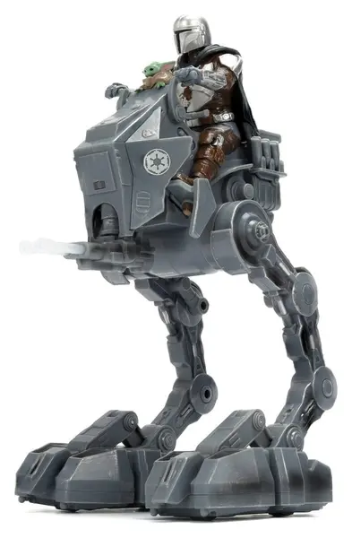 Figurină interactivă Jada Toys Star Wars: The Mandalorian - Imperial Remnant AT-RT, 33 cm