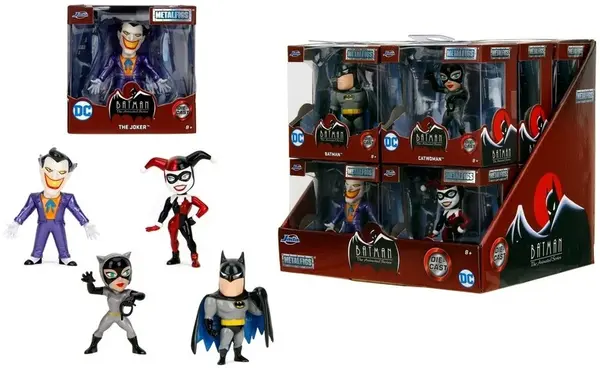 Figurină Jada Toys - DC Batman Animated, Wave 2, 6.35 cm, sortiment