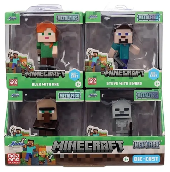 Figurină Jada Toys - Minecraft, 6.5 cm, Wave 4, sortiment