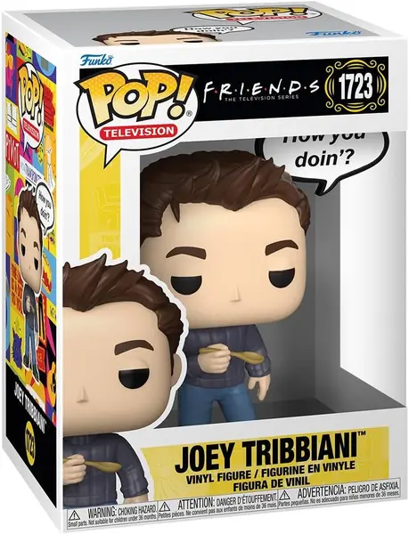 Figurina Joey Tribbiani (How You Doin'?) - Friends - Pop! Television - Funko | Funko
