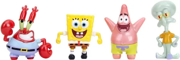 Figurină metalică Jada Toys - SpongeBob, sortiment