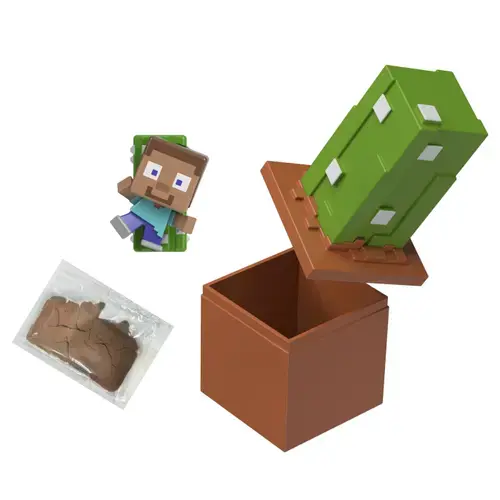 Figurina Minecraft Mini Mode - Explorare miniera, Cactus