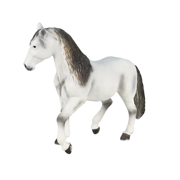 Figurina Mojo, Armasar Andaluz, Gri