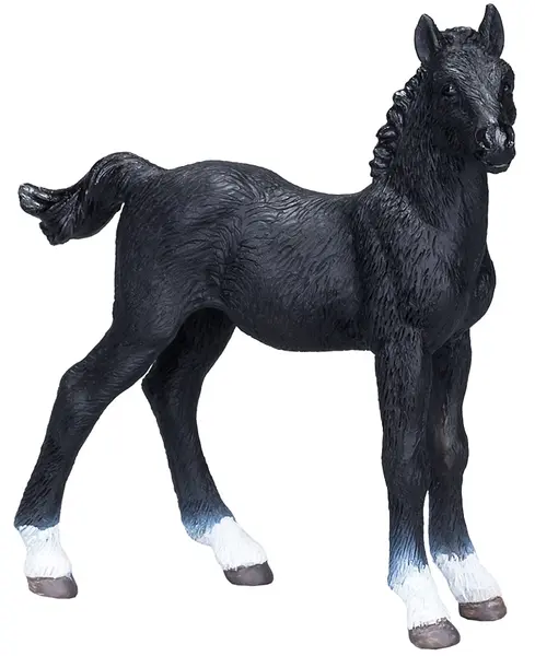 Figurina Mojo Horses - Armasar hanoverian negru