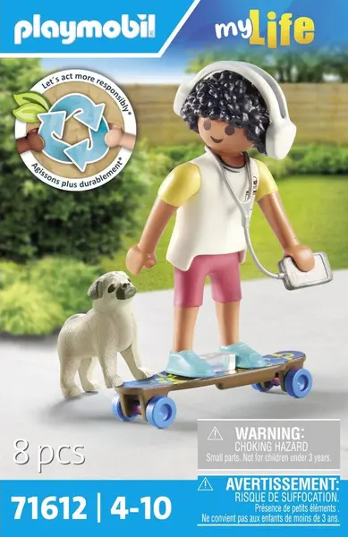 Figurina - My Life - Baiat cu animal de companie | Playmobil