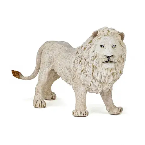 Figurina Papo - Animale salbatice, Leu alb