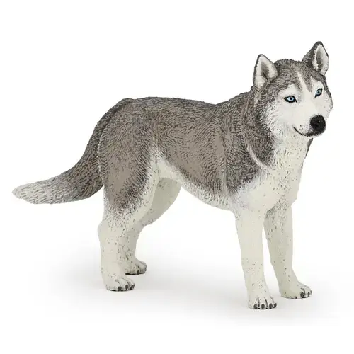 Figurina Papo - Caini si Pisici, Husky siberian