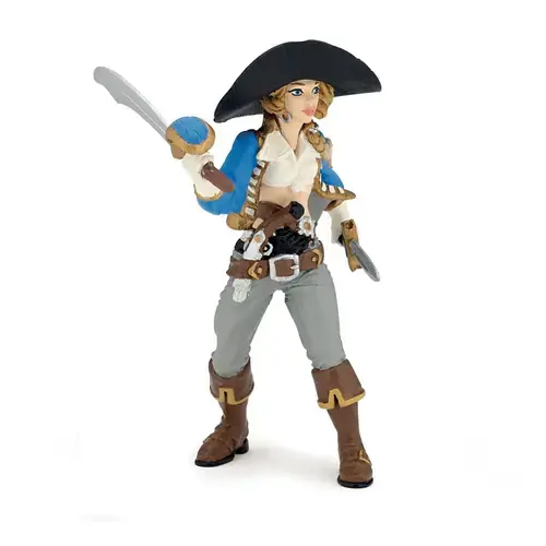 Figurina Papo - Femeie pirat (Multicolor)