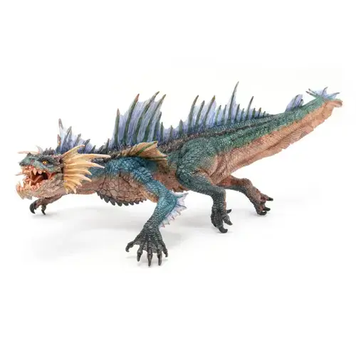Figurina Papo - Personaje medievale, Dragon de apa