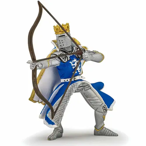 Figurina Papo - Personaje medievale, Rege dragon cu arc si sageti