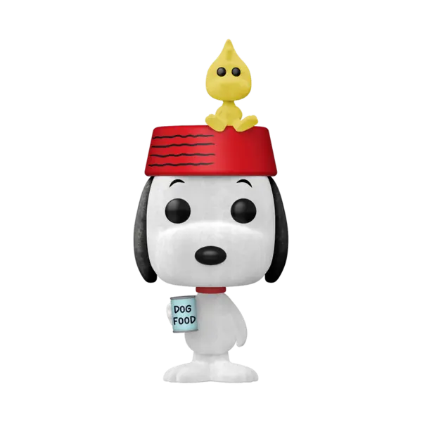 Figurina - Pop! Animation - Peanuts: Snoopy & Woodstock (Flocked) | Funko