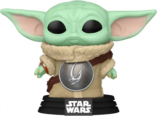 Figurina - Pop! - Star Wars - Grogu with Mudhorn Chest Armor | Funko