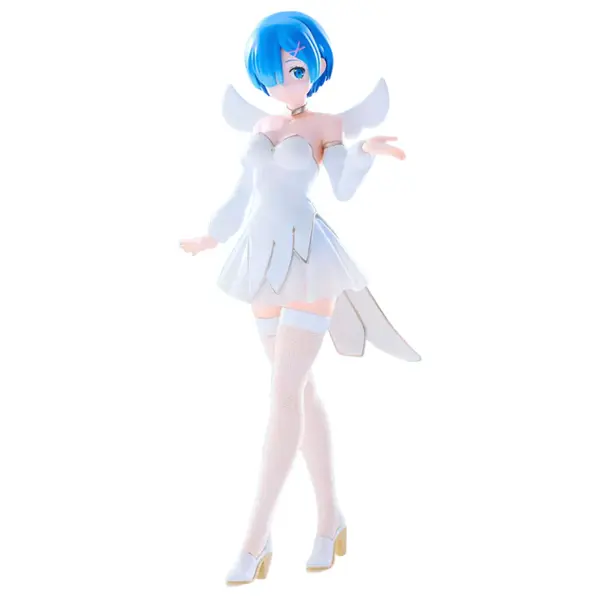 Figurina Re:Zero - Starting Life in Another World BiCute Pure PVC - Rem Little Wings 25 cm
