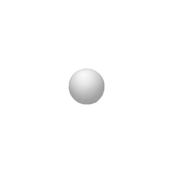 Figurina sfera pentru activitati crafts,polistiren,6 cm