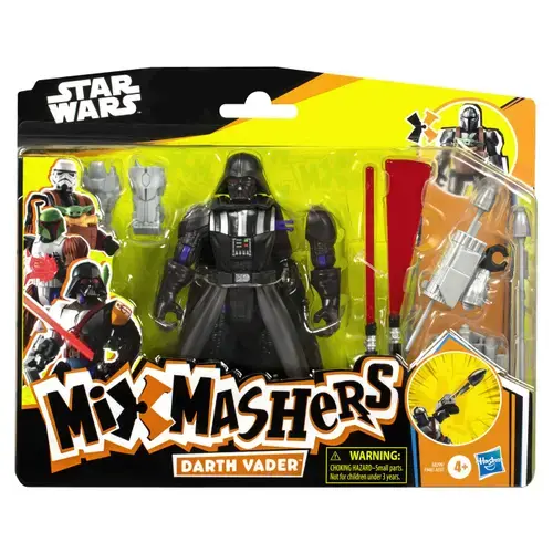 Figurina Star Wars Mix Mashers - Darth Vader, cu accesorii, 12 cm