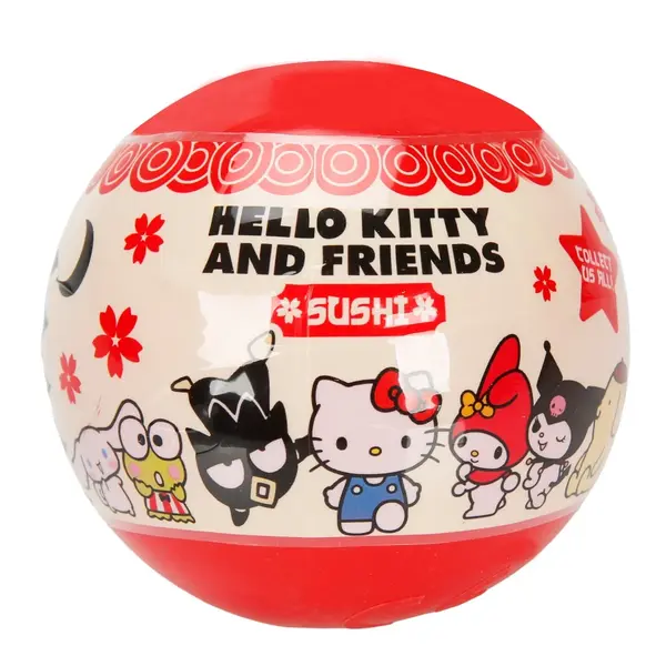 Figurina surpriza 3D, Cool Things, Hello Kitty and Friends Sushi