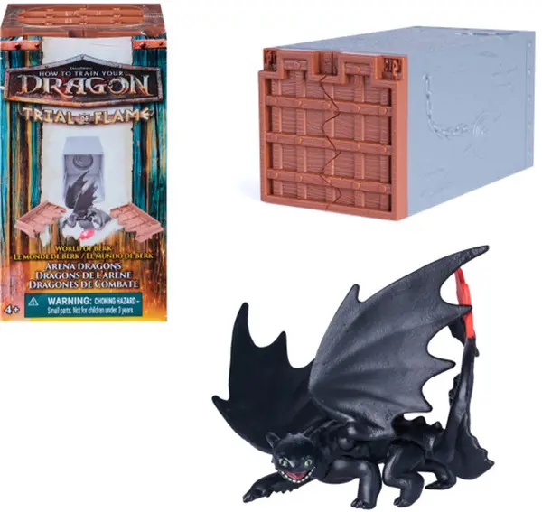 Figurină surpriză DreamWorks Dragons - How to Train Your Dragon, Trial of Flame, sortiment